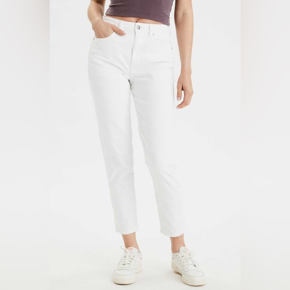 Blue Spice , White Skinny Pants with Textured Fabric